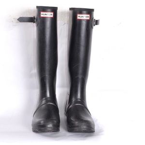 Classic Hunter Rainboots Black Matte Size 9